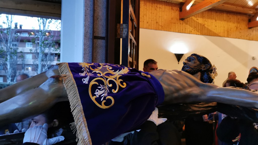 EL CRISTO DE LOS REMEDIOS DE MAJADAHONDA POR PRIMERA VEZ A HOMBROS DE LOS ANDEROS EL MIÉRCOLES&nbsp;SANTO.
