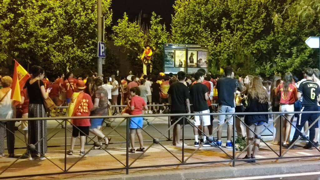 MAJADAHONDA CELEBRA LA 4ª EUROCOPA CONSEGUIDA POR&nbsp;ESPAÑA