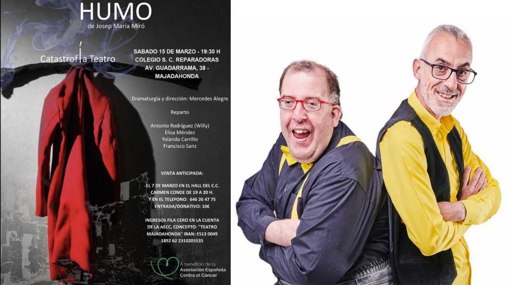 JOSE DE LUNA Y EDU LUKY DOS ACTORES TE INVITAN A COLABORAR CON LA ASOCIACIÓN CONTRA EL CÁNCER DE MAJADAHONDA