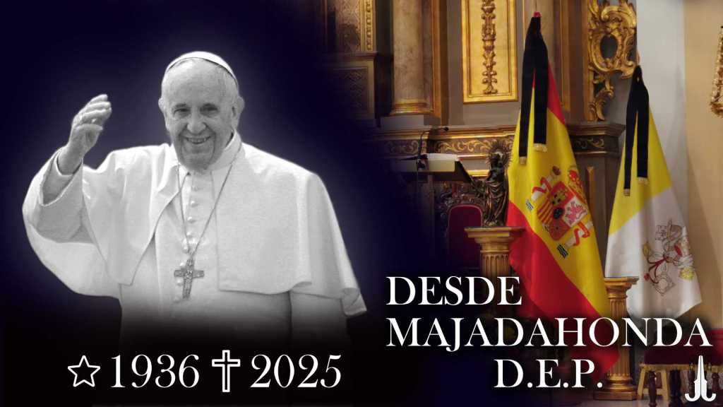 MAJADAHONDA LLORA EL FALLECIMIENTO DEL PAPA&nbsp;FRANCISCO