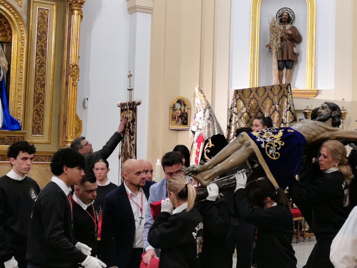 «MIÉRCOLES SANTO» EL PATRÓN DE MAJADAHONDA YA ESTÁ EN LA&nbsp;PARROQUIA