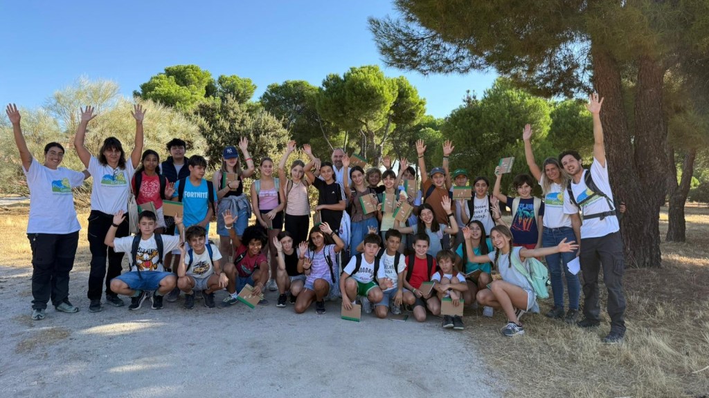 CENTRO OESTE ORGANIZA UNA JORNADA DE SENSIBILIZACIÓN MEDIOAMBIENTAL PARA MÁS DE 130 ESCOLARES EN EL MONTE DEL&nbsp;PILAR