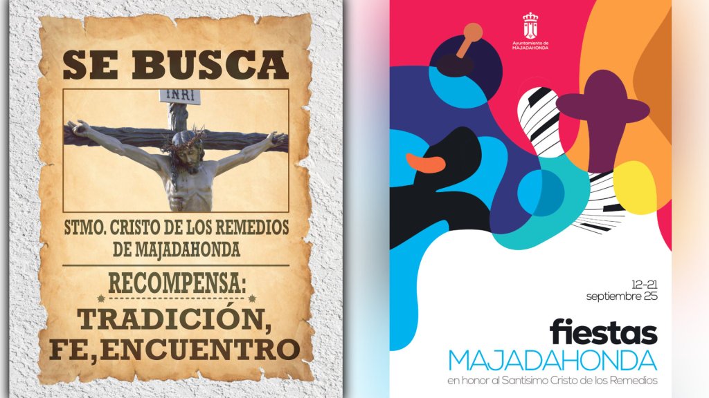 CARTEL DE FIESTAS PATRONALES MAJADAHONDA 2025 ¿DÓNDE ESTÁ EL&nbsp;PATRÓN?